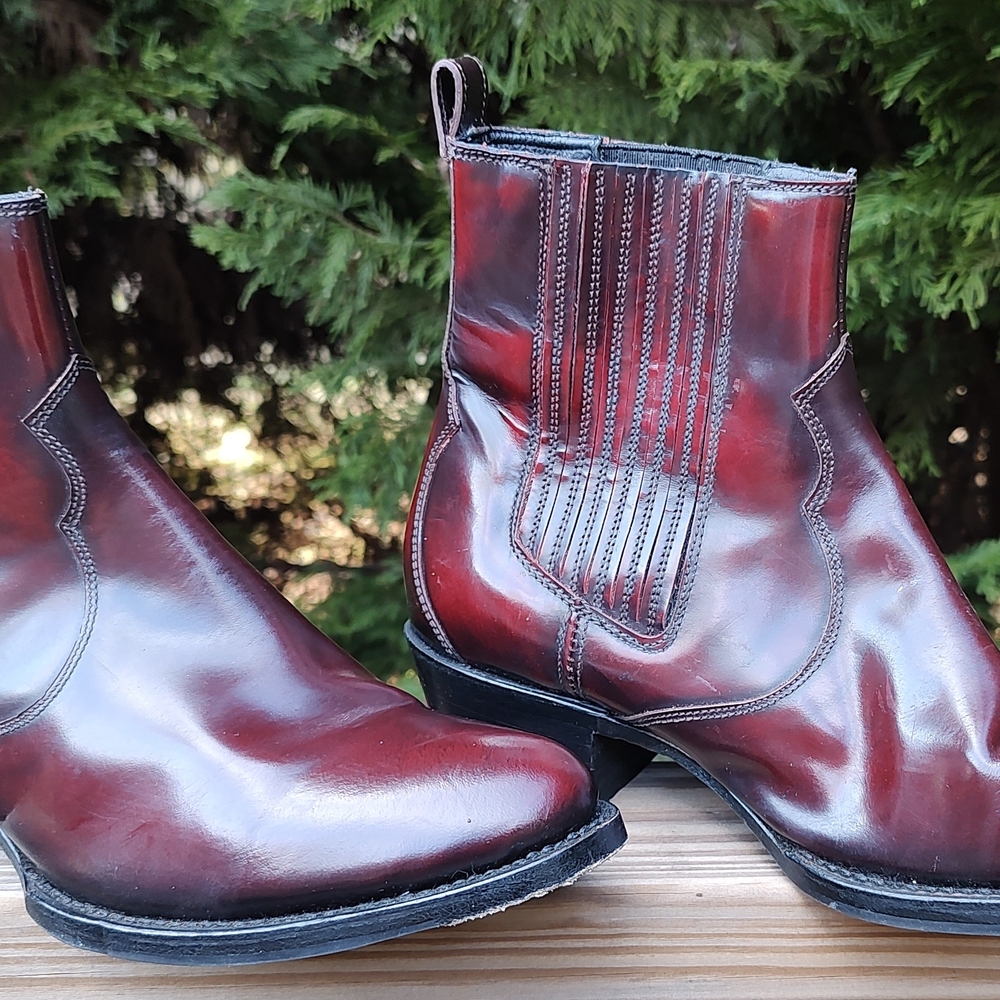 FRYE Women’s Leather Diana Chelsea Boots Cognac Orig $298 Size 10 B